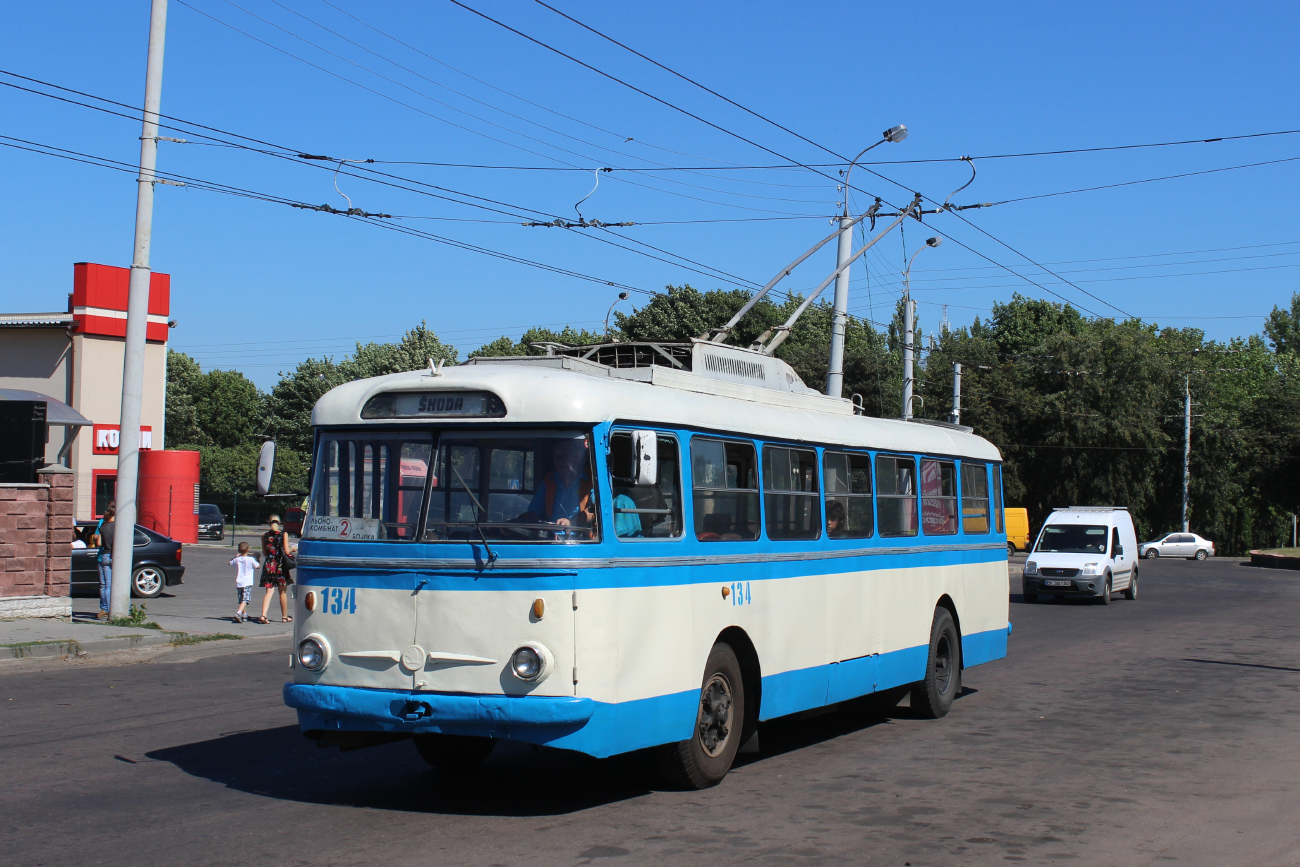 Ровно, Škoda 9TrHT28 № 134