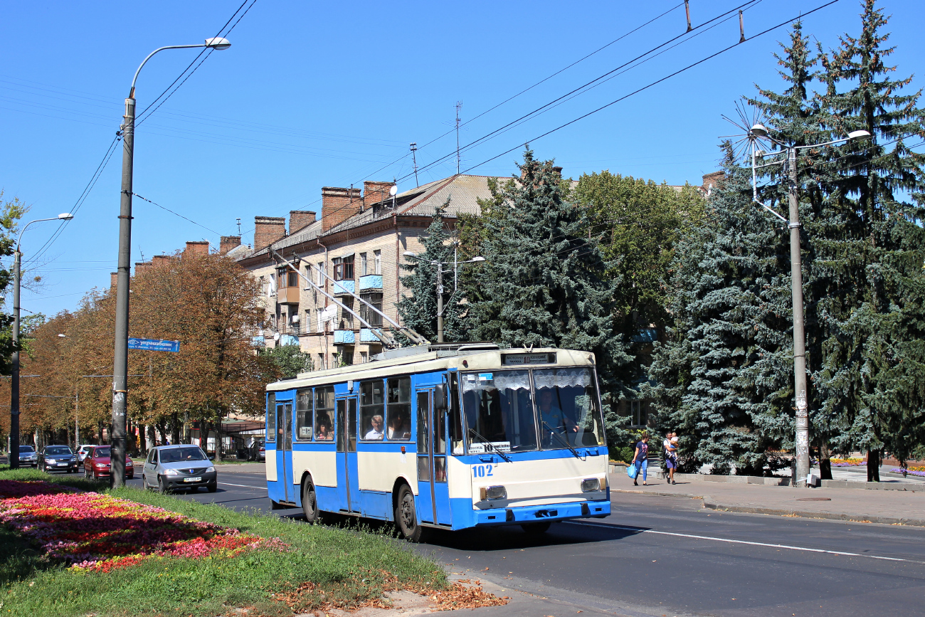 Ровно, Škoda 14Tr89/6 № 102