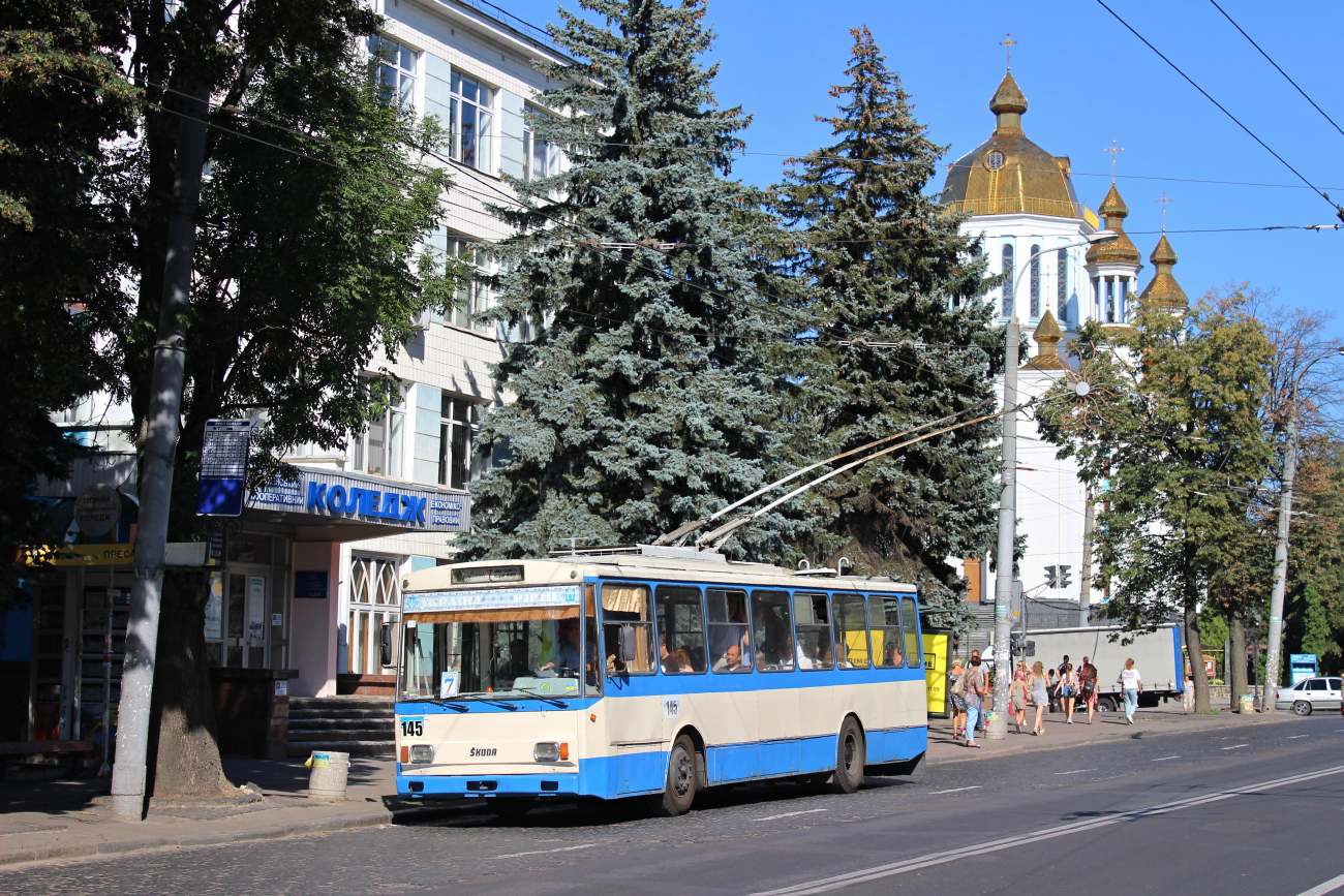 Ровно, Škoda 14Tr05 № 145