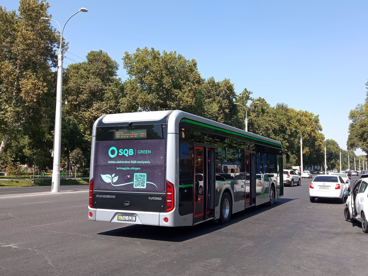 Ташкент, Yutong ZK6126BEVG № 01010