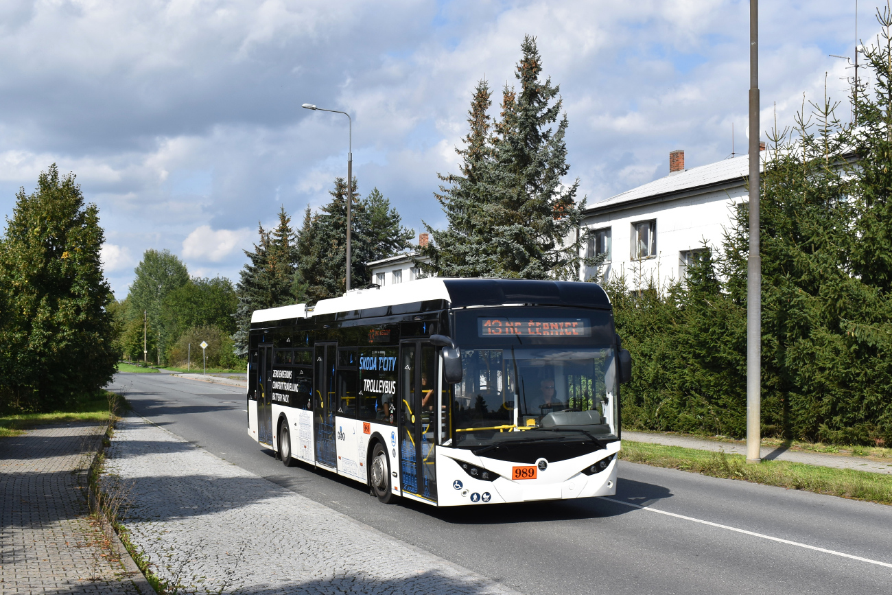 Пльзень, Škoda 36Tr TEMSA № 989; Пльзень — Новые троллейбусы с завода Шкода Пльзень, Škoda 36Tr TEMSA № 989; Пльзень — Новые троллейбусы с завода Шкода