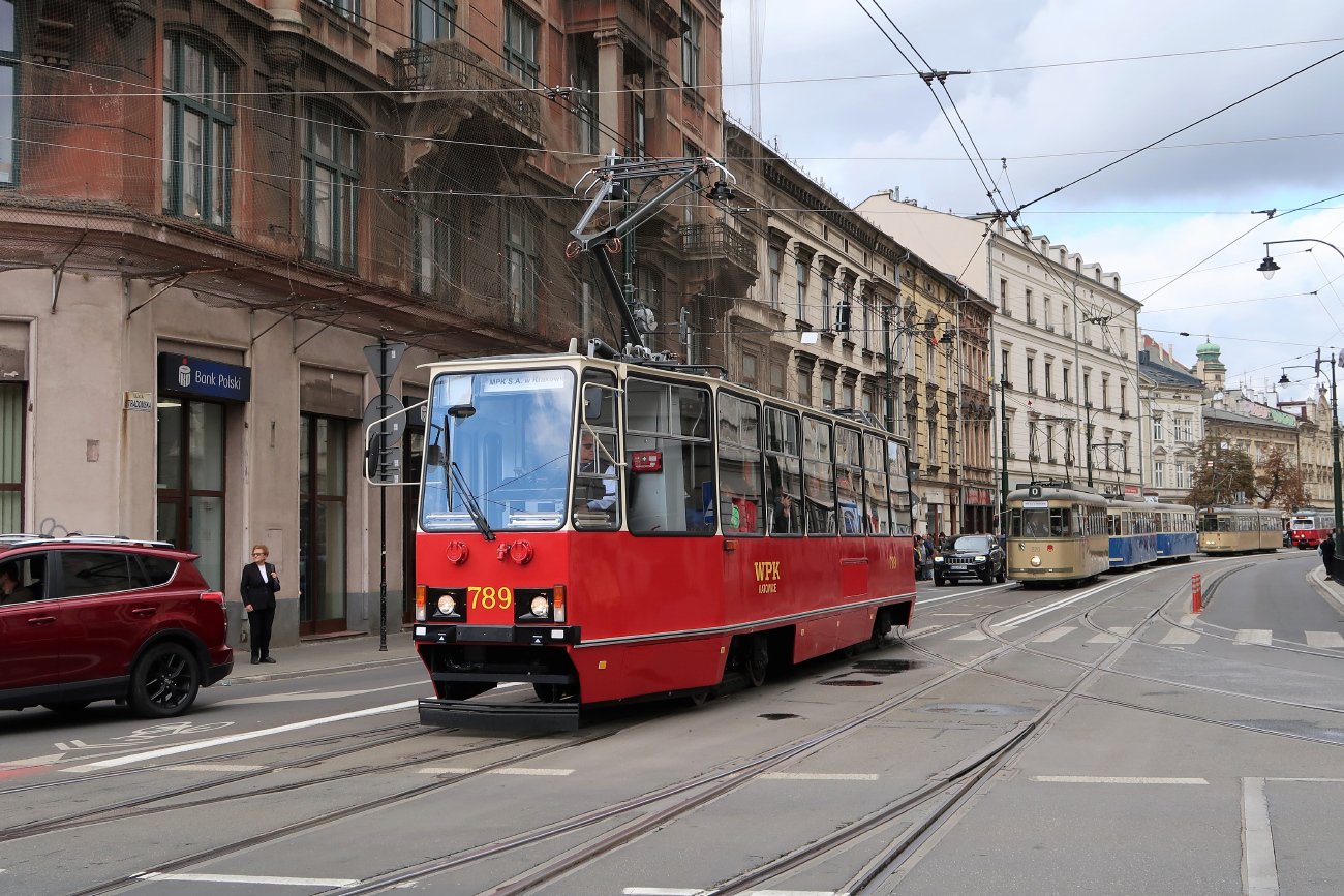 Krakova, Konstal 105NT № 789; Krakova — Parade of historic and contemporary trams 2022