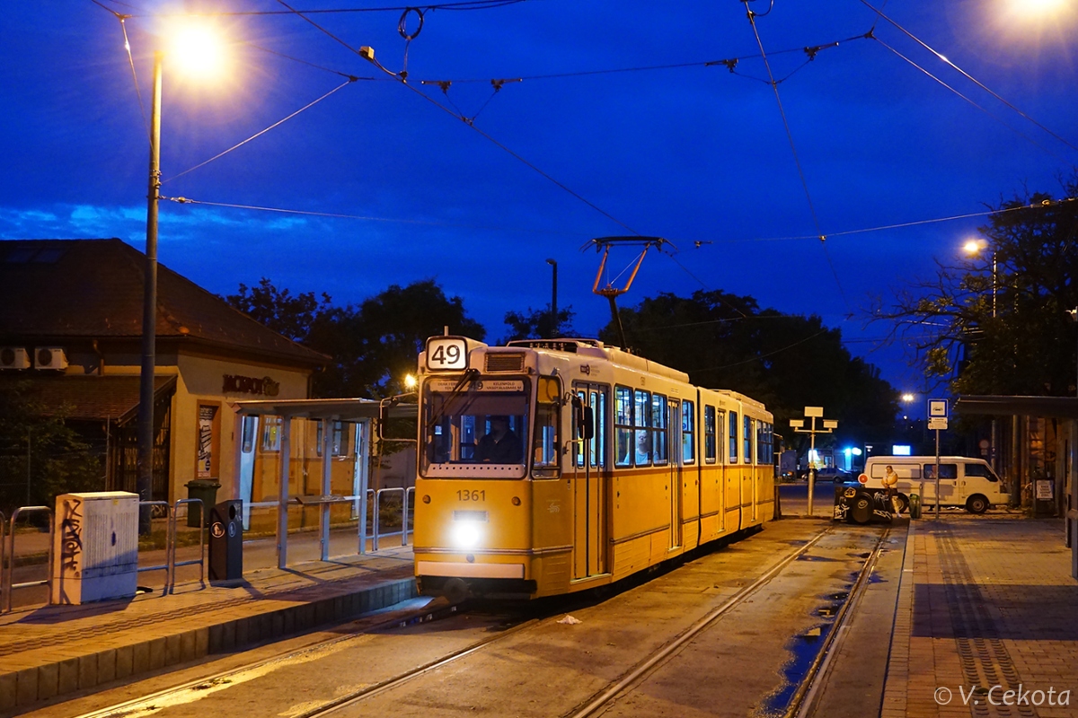 Budapest, Ganz CSMG2 # 1361