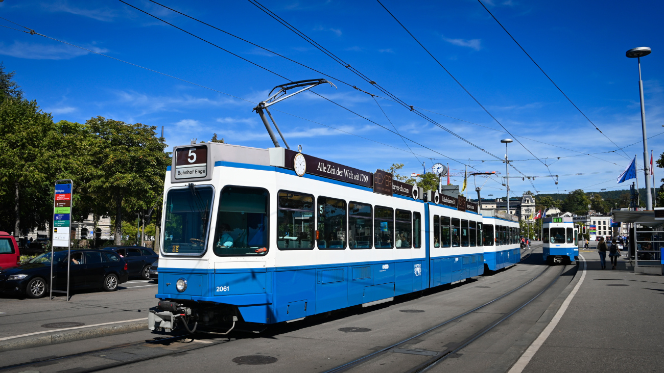 Цюрих, SWP/SIG/BBC Be 4/6 "Tram 2000" № 2061