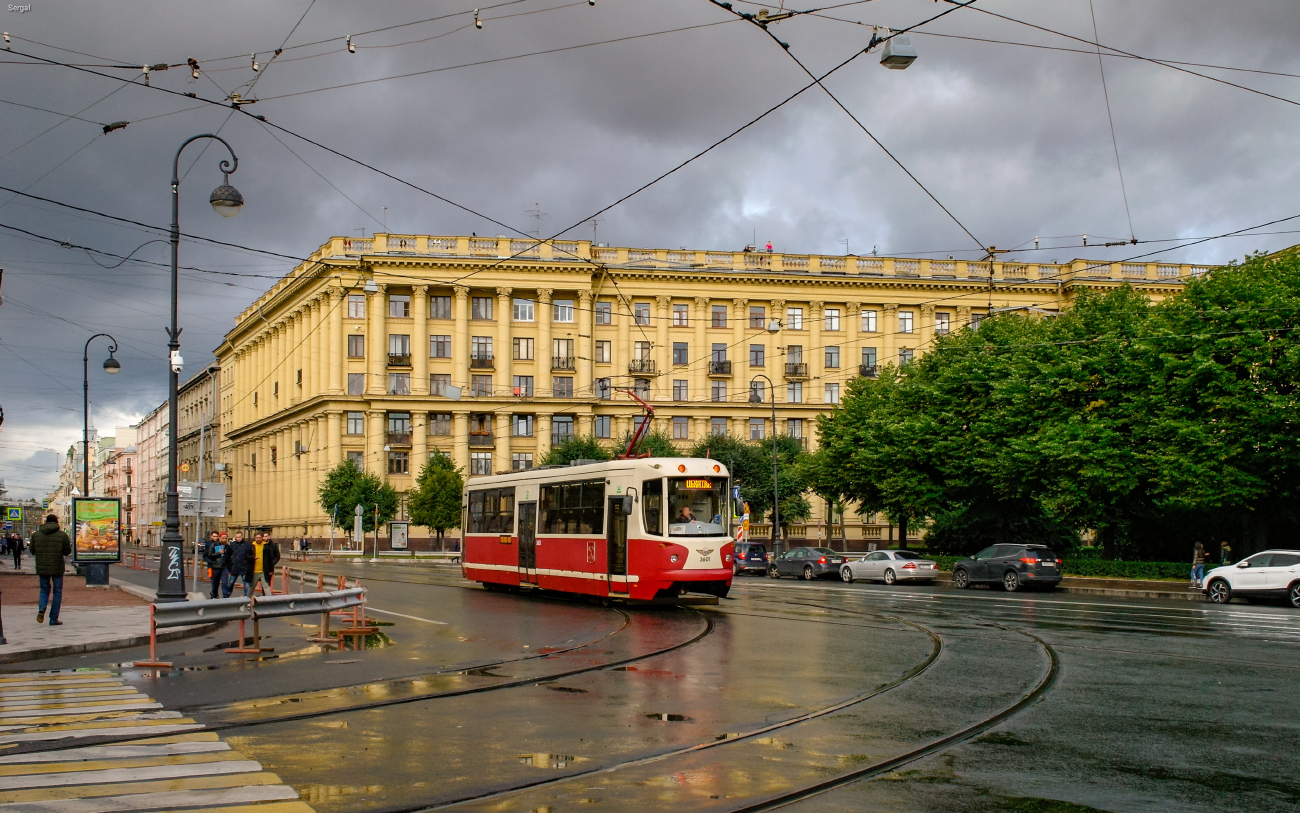 Санкт-Петербург, ЛМ-68М2 (мод. СПб ГЭТ) № 3601