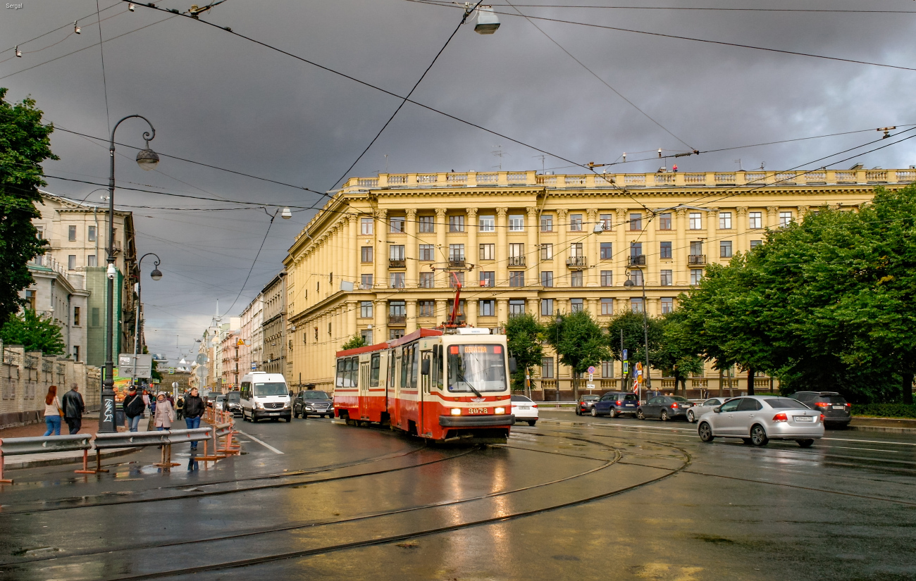 Санкт-Петербург, ЛВС-86М2 № 3078