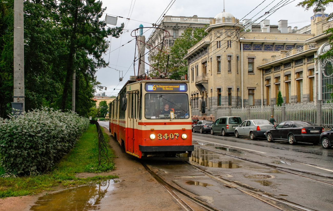 Санкт-Петербург, ЛВС-86К № 3407 Санкт-Петербург, ЛВС-86К № 3407