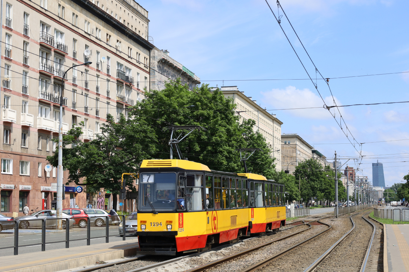 Варшава, Konstal 105Na № 1294