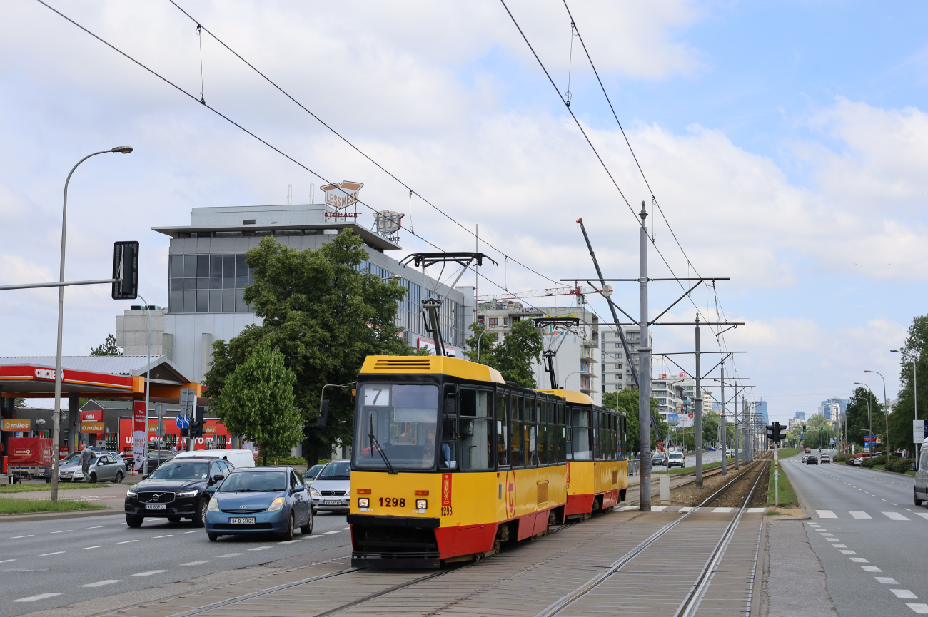 Варшава, Konstal 105Na № 1298