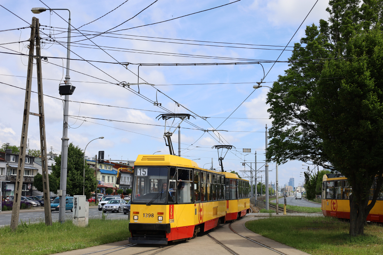Warsaw, Konstal 105Ne № 1398