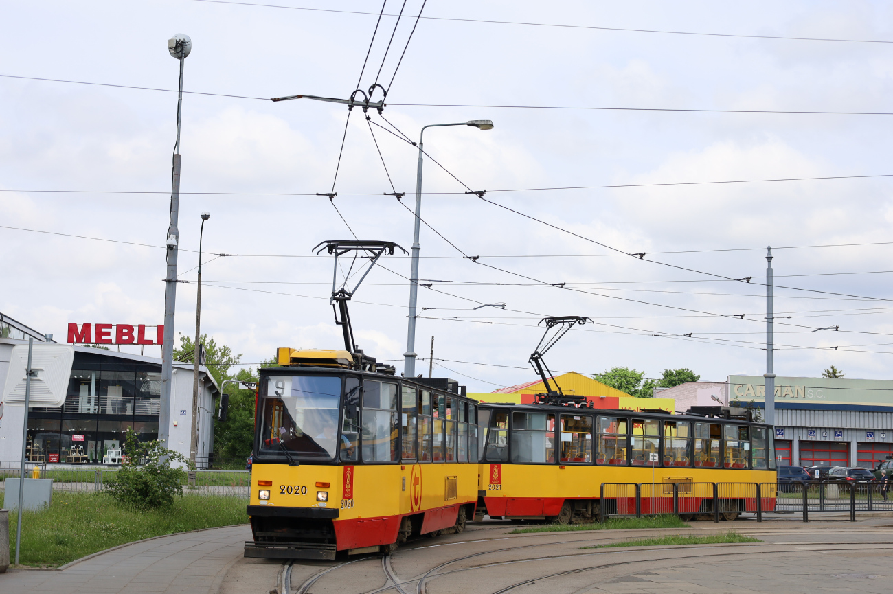 Варшава, Konstal 105Ni № 2020