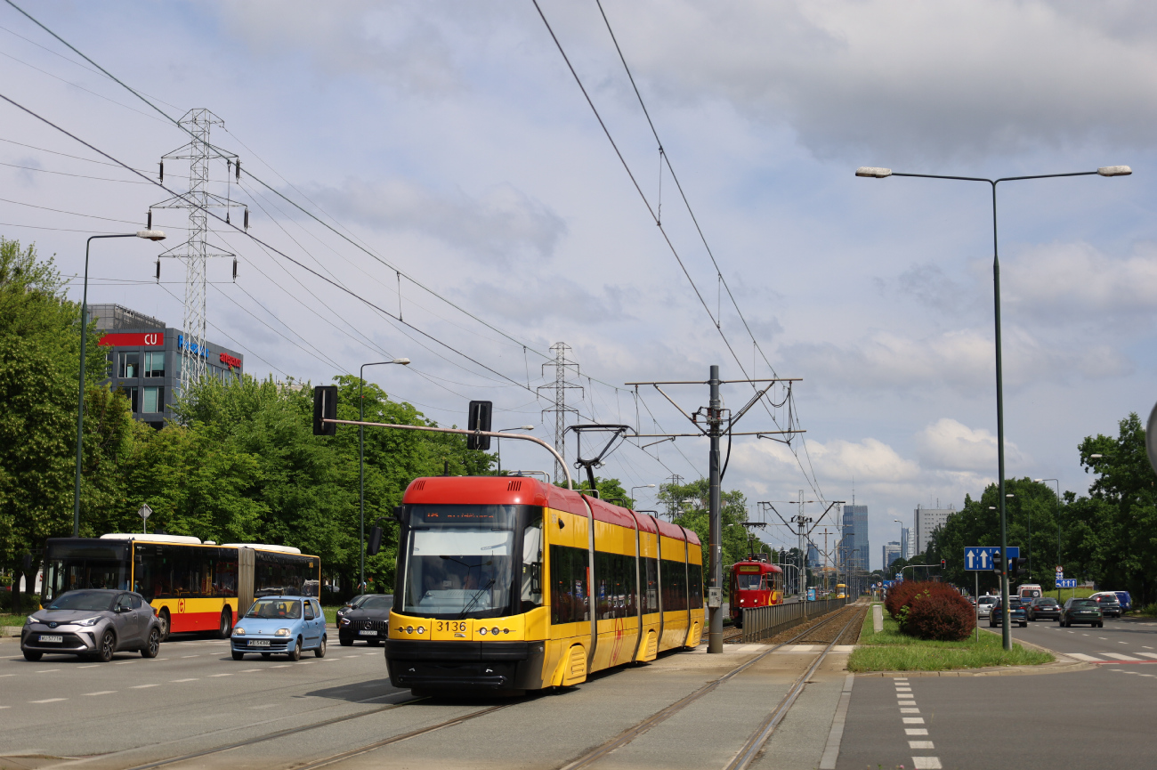 Варшава, PESA Swing 120Na № 3136