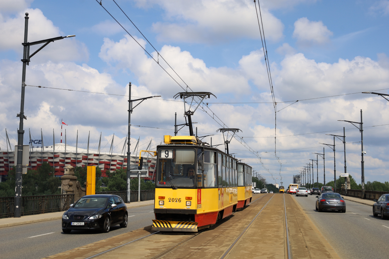 Варшава, Konstal 105N2k № 2026