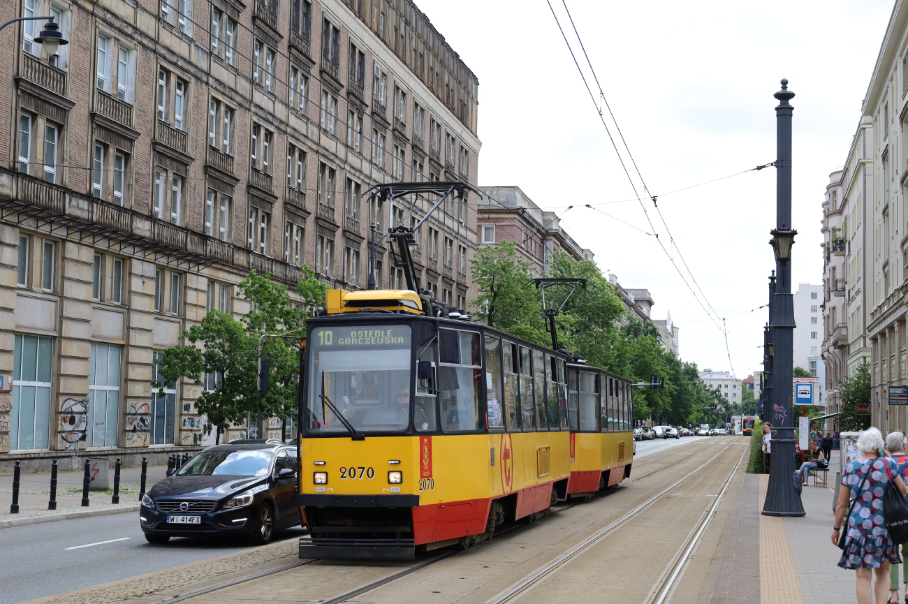 Warschau, Konstal 105N2k Nr. 2070