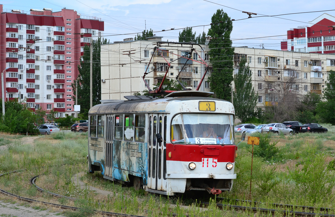 Волжский, Tatra T3SU № 115