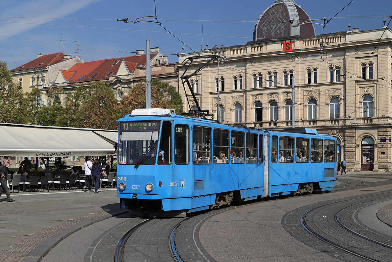 Загреб, Tatra KT4YU № 303