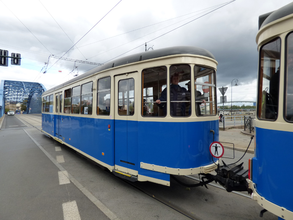 Krakau, MAN B4 Nr. 527; Krakau — Parade of historic and contemporary trams 2022