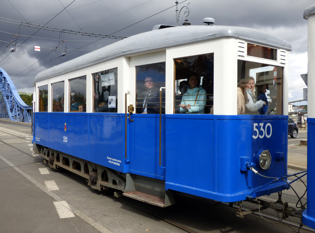 Krokuva, Sanok PN2 nr. 530; Krokuva — Parade of historic and contemporary trams 2022
