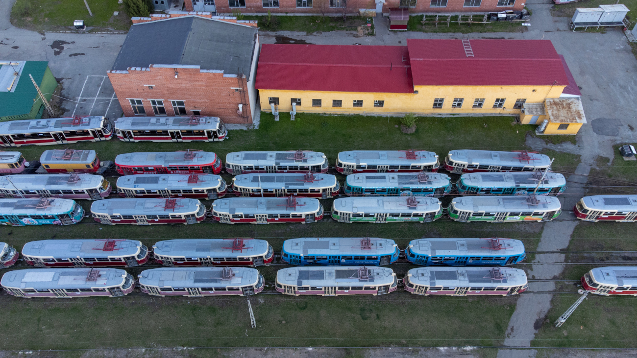 叶卡捷琳堡 — Nord tram depot