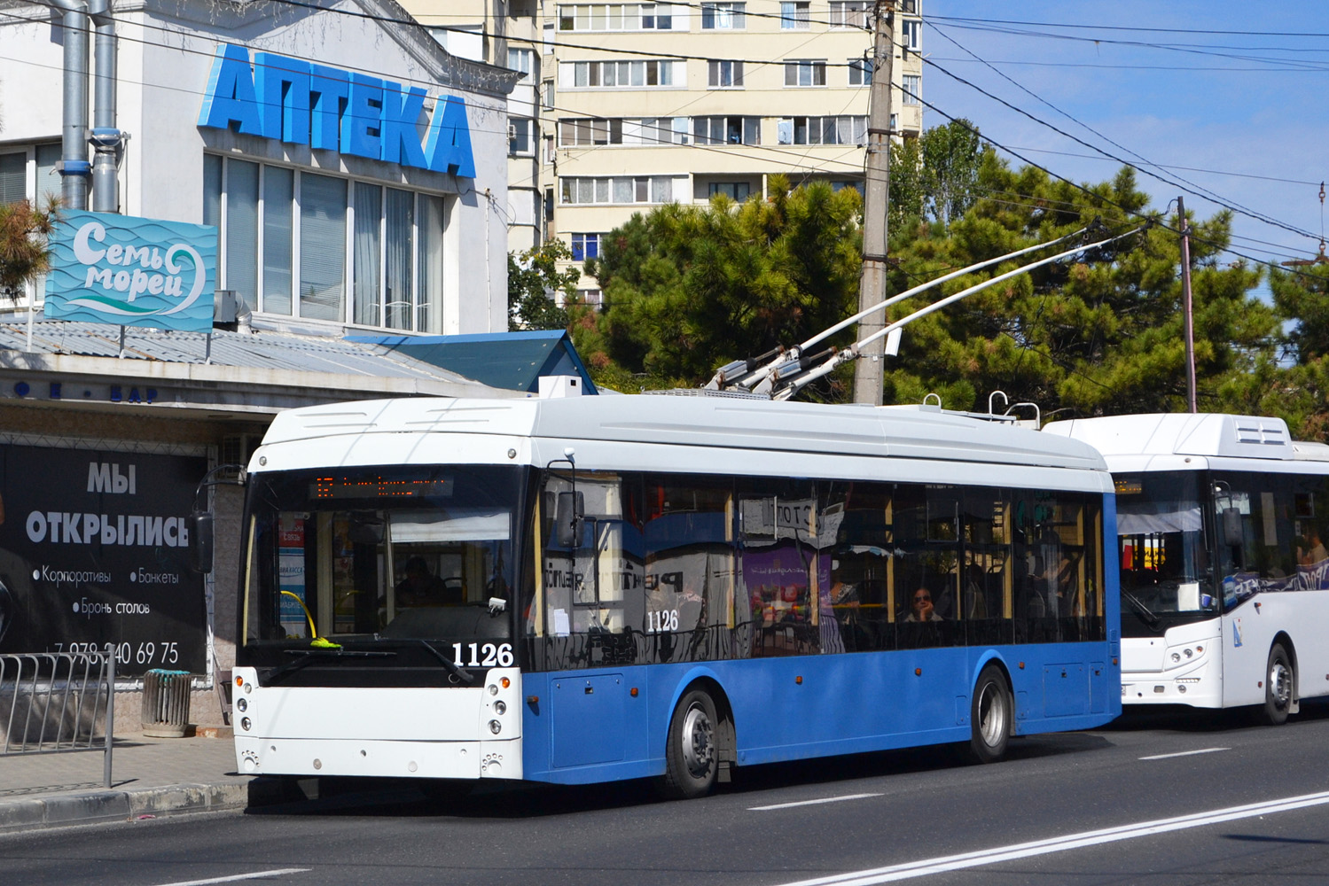 Севастополь, Тролза-5265.02 «Мегаполис» № 1126