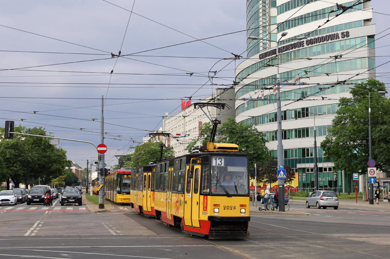 Варшава, Konstal 105N2k № 2024