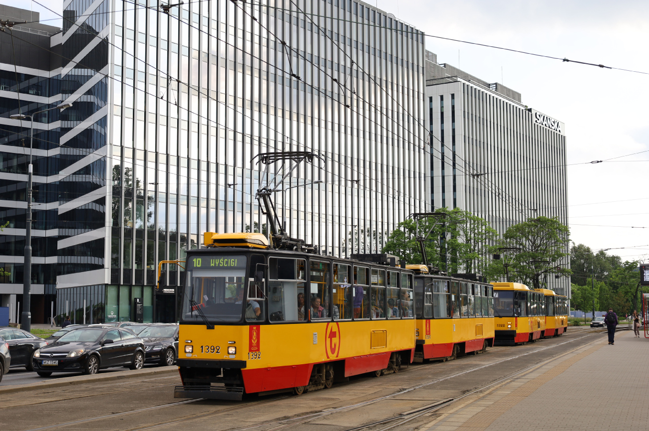 Varsó, Konstal 105Ni — 1392