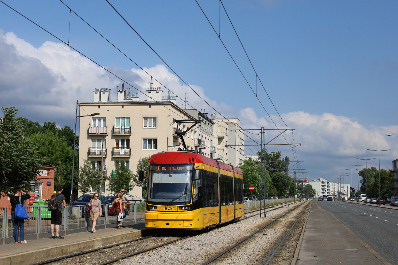 Варшава, PESA Jazz 134N № 3828