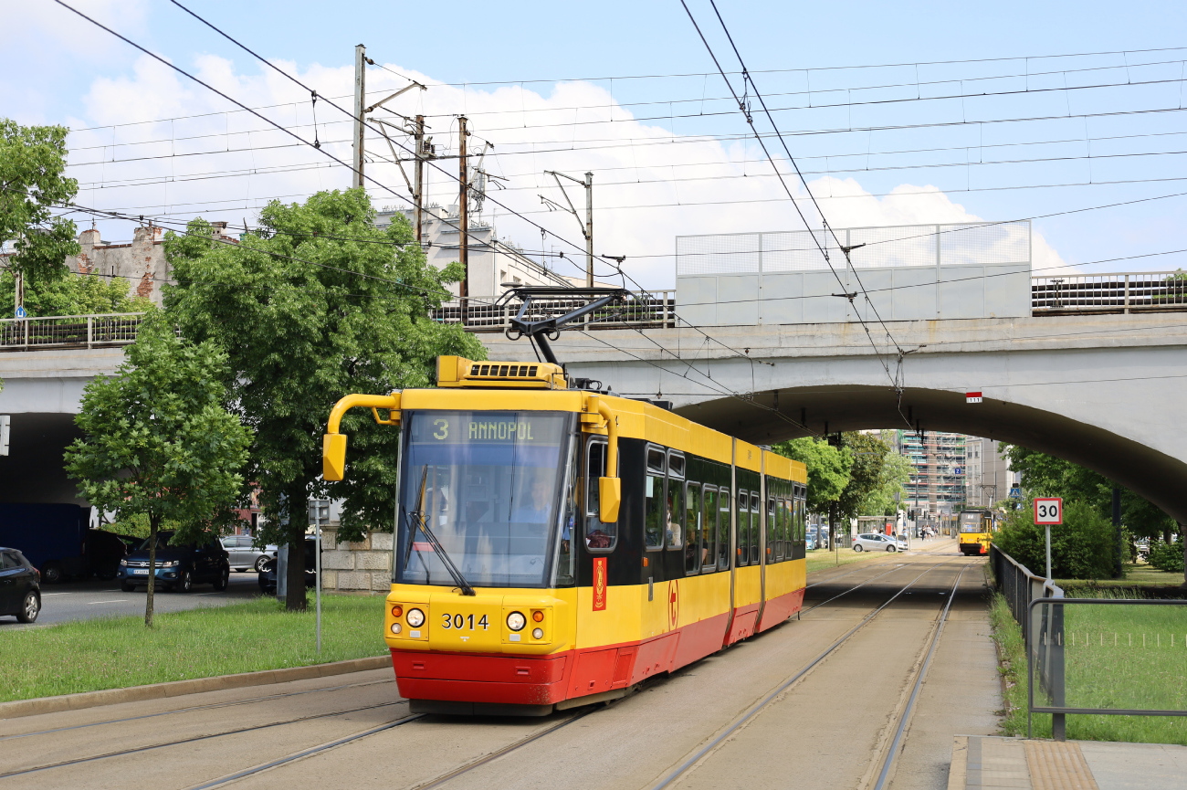 Варшава, Konstal 116Na/1 № 3014