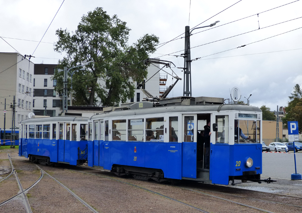 Краков, Konstal N № 20; Краков — Парад исторических и современных трамваев 2022