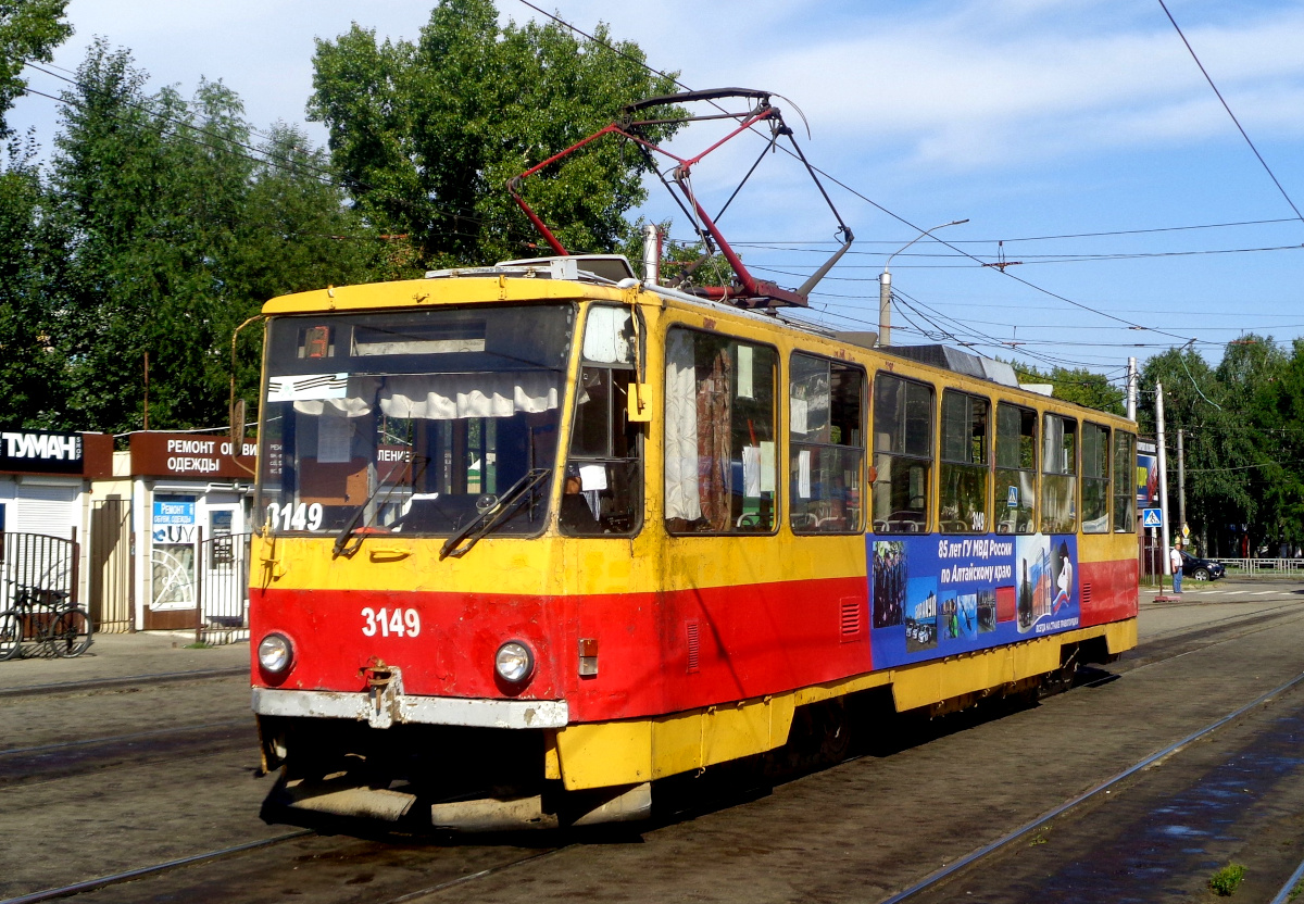 Барнаул, Tatra T6B5SU № 3149