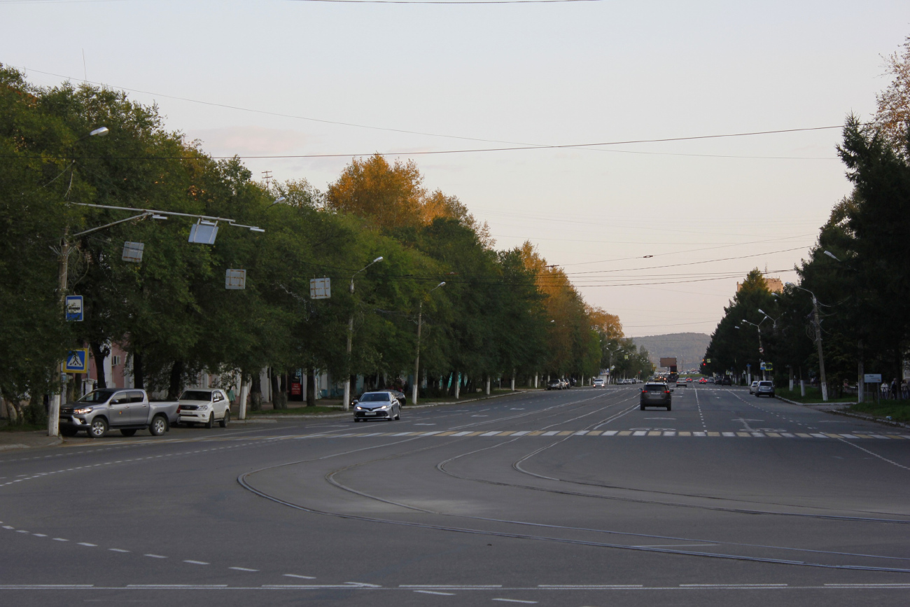 Комсомольск-на-Амуре — Законсервированное трамвайное хозяйство (с 01.10.2018); Комсомольск-на-Амуре — Трамвайные линии и инфраструктура