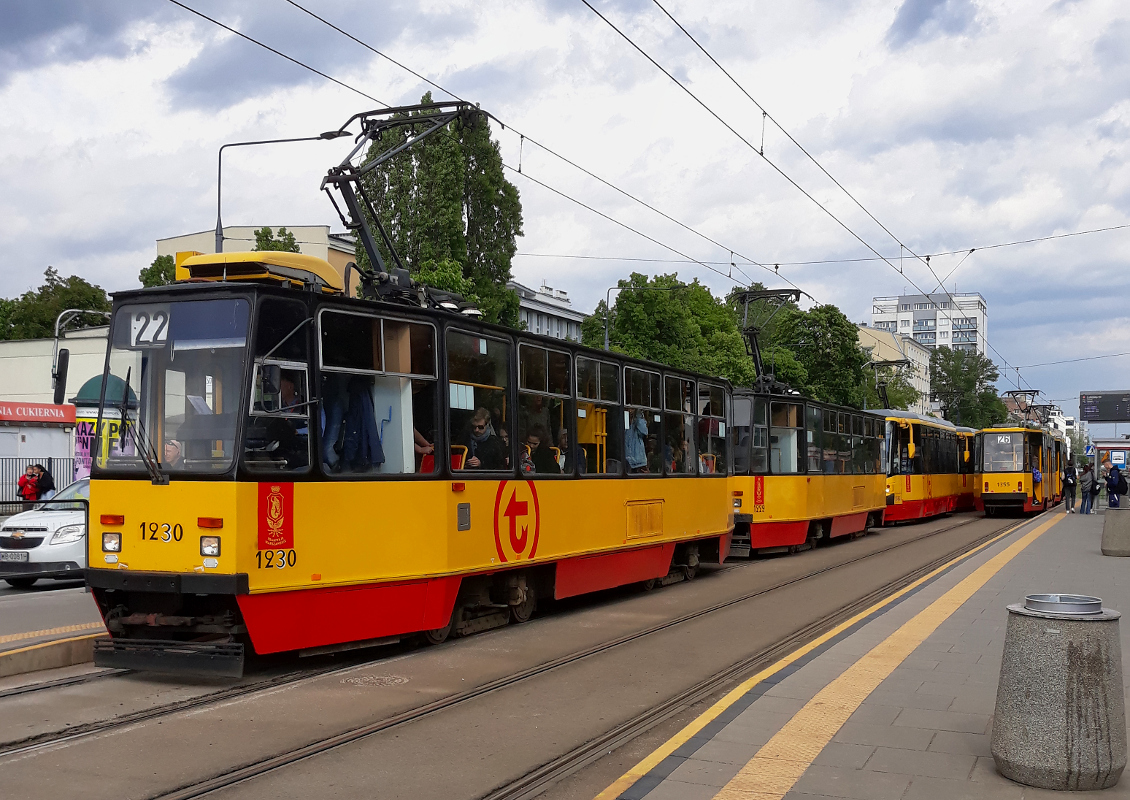 Варшава, Konstal 105Na № 1230