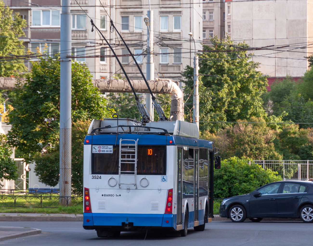 Sanktpēterburga, Trolza-5265.00 “Megapolis” № 3524