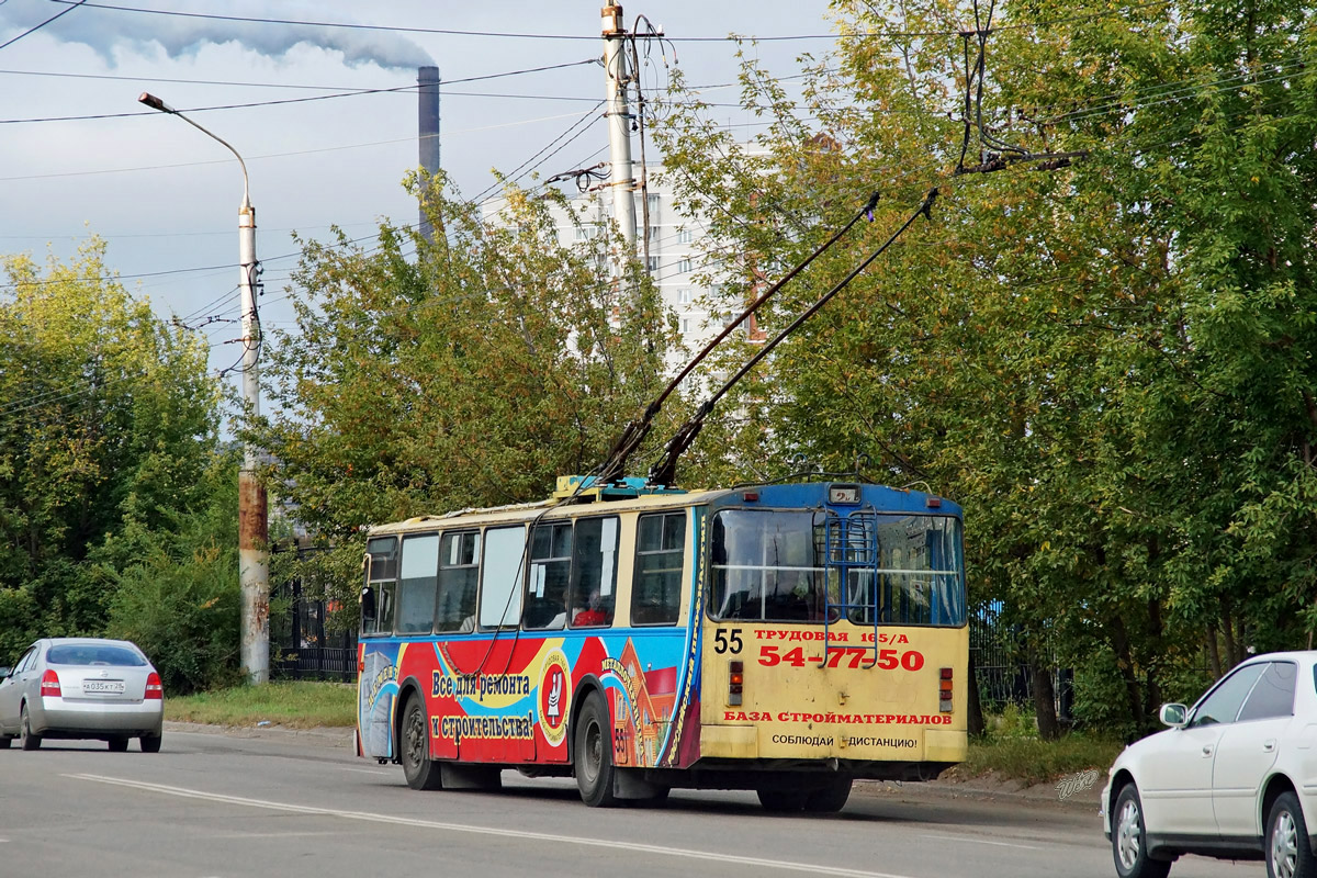 Благовещенск, ЗиУ-682Г [Г00] № 55