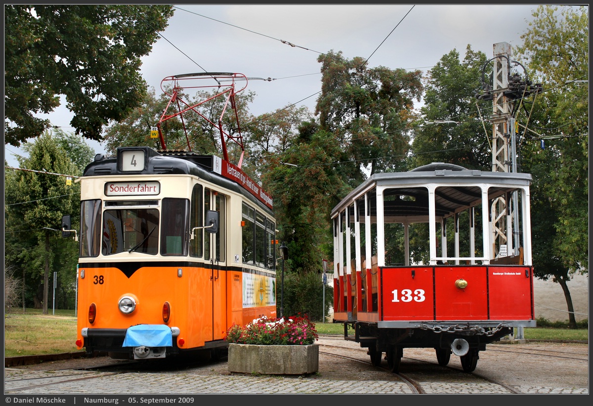 Наумбург, Gotha T57 № 38; Наумбург, Конка № 133