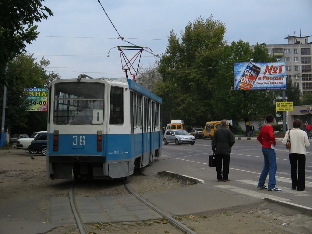 Ногинск, 71-608КМ № 36; Ногинск — Трамвайные линии