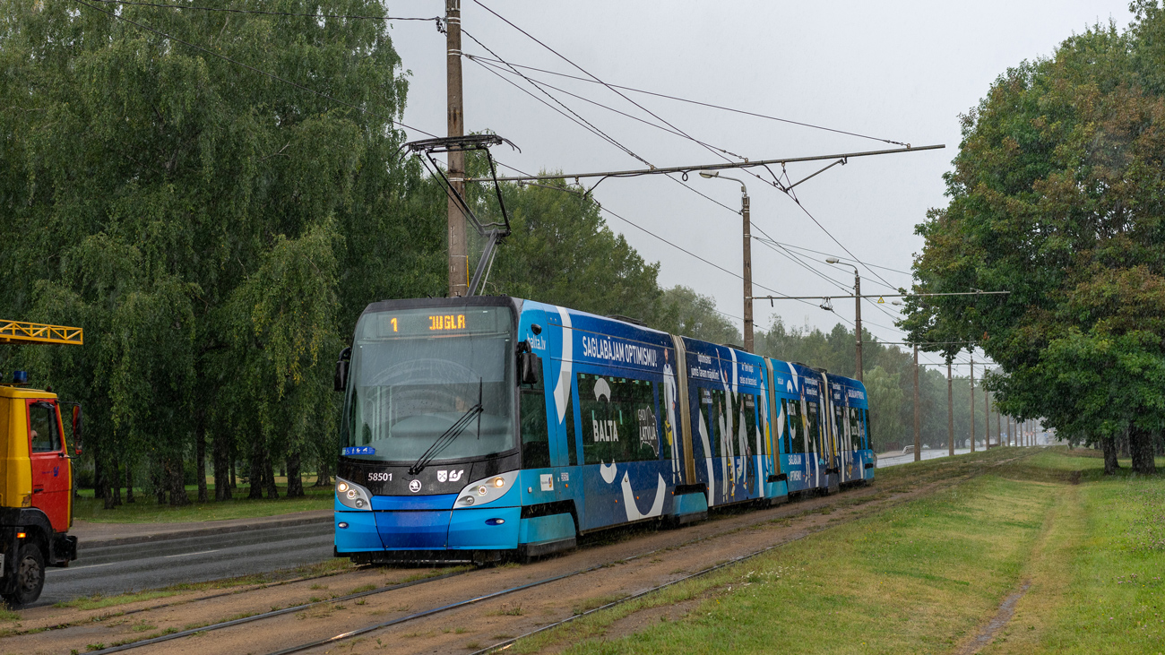 Riga, Škoda 15T2А ForCity Alfa Riga — 58501