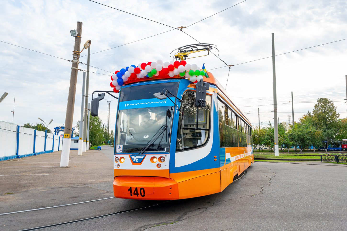 Nijnekamsk, 71-623-02 N°. 140; Nijnekamsk — Парад трамваев — 22 сентября 2022