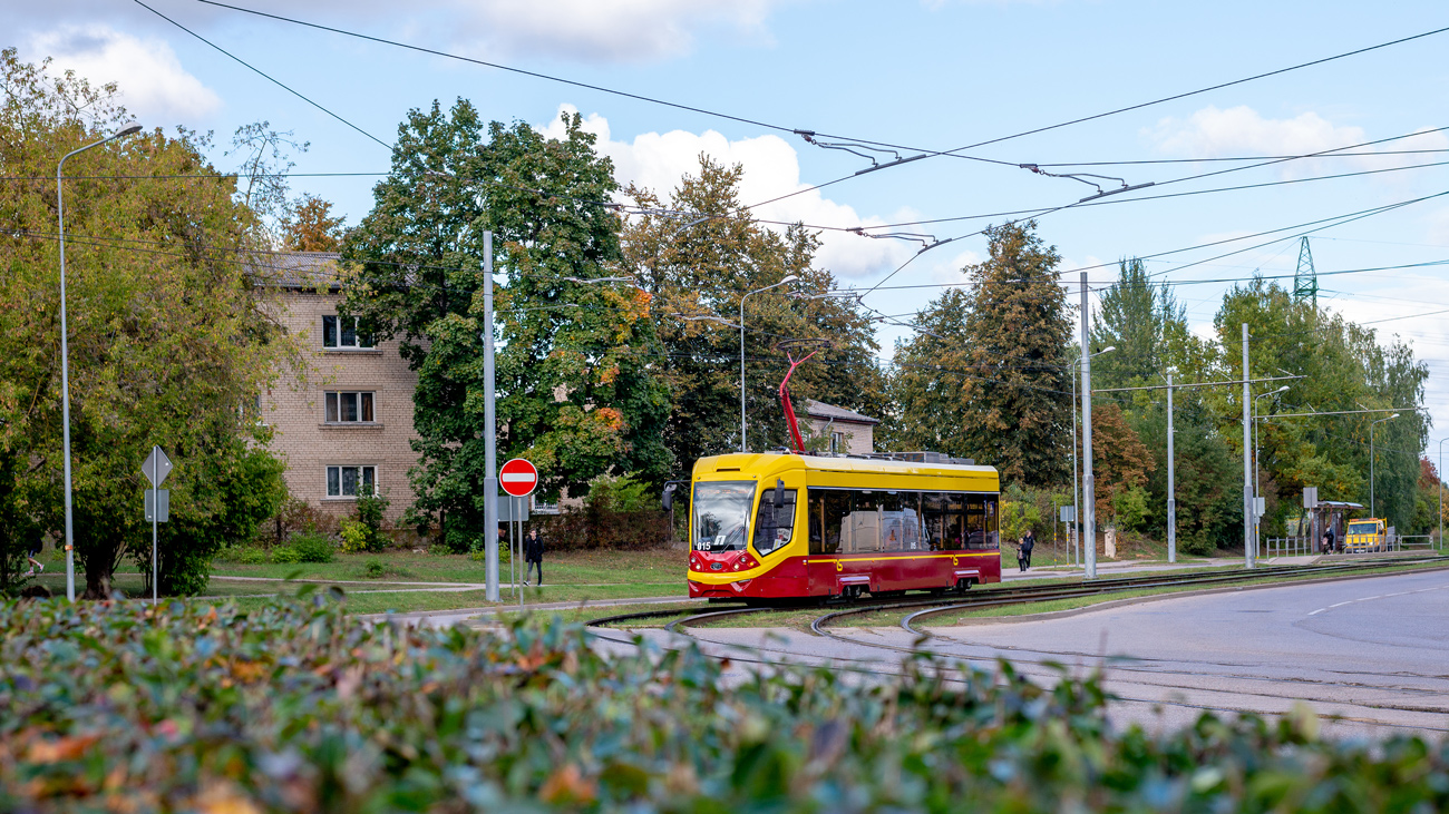 Dünaburg, 71-911 “City Star” Nr. 015; Dünaburg — Tramway Lines and Infrastructure