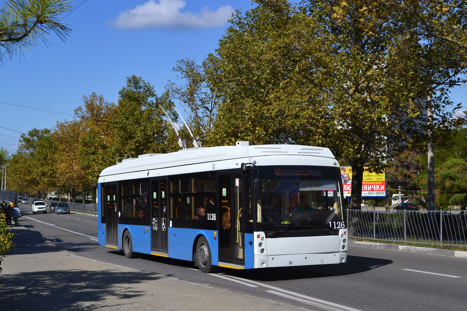 Севастополь, Тролза-5265.02 «Мегаполис» № 1126