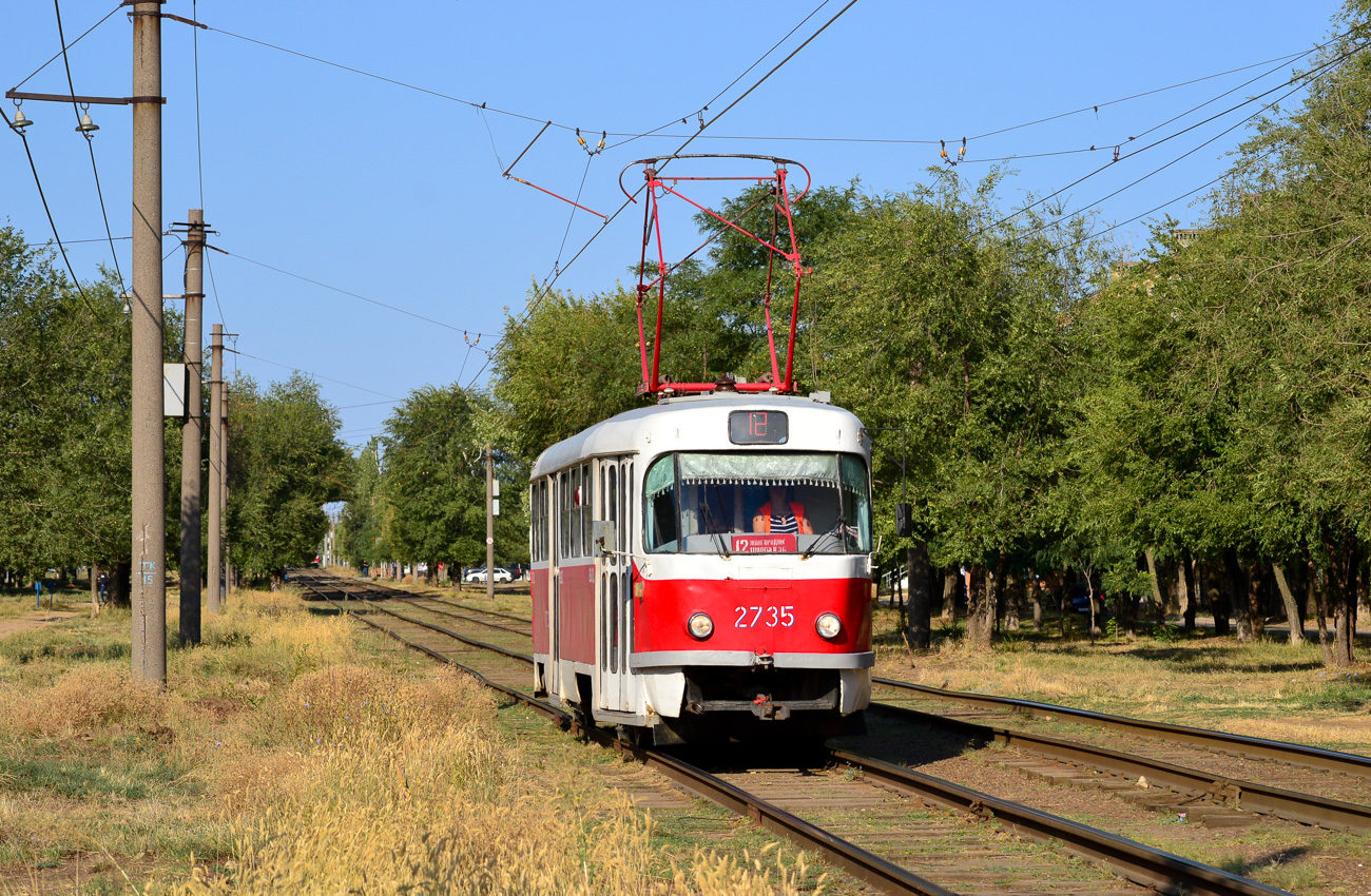 Волгоград, Tatra T3SU № 2735