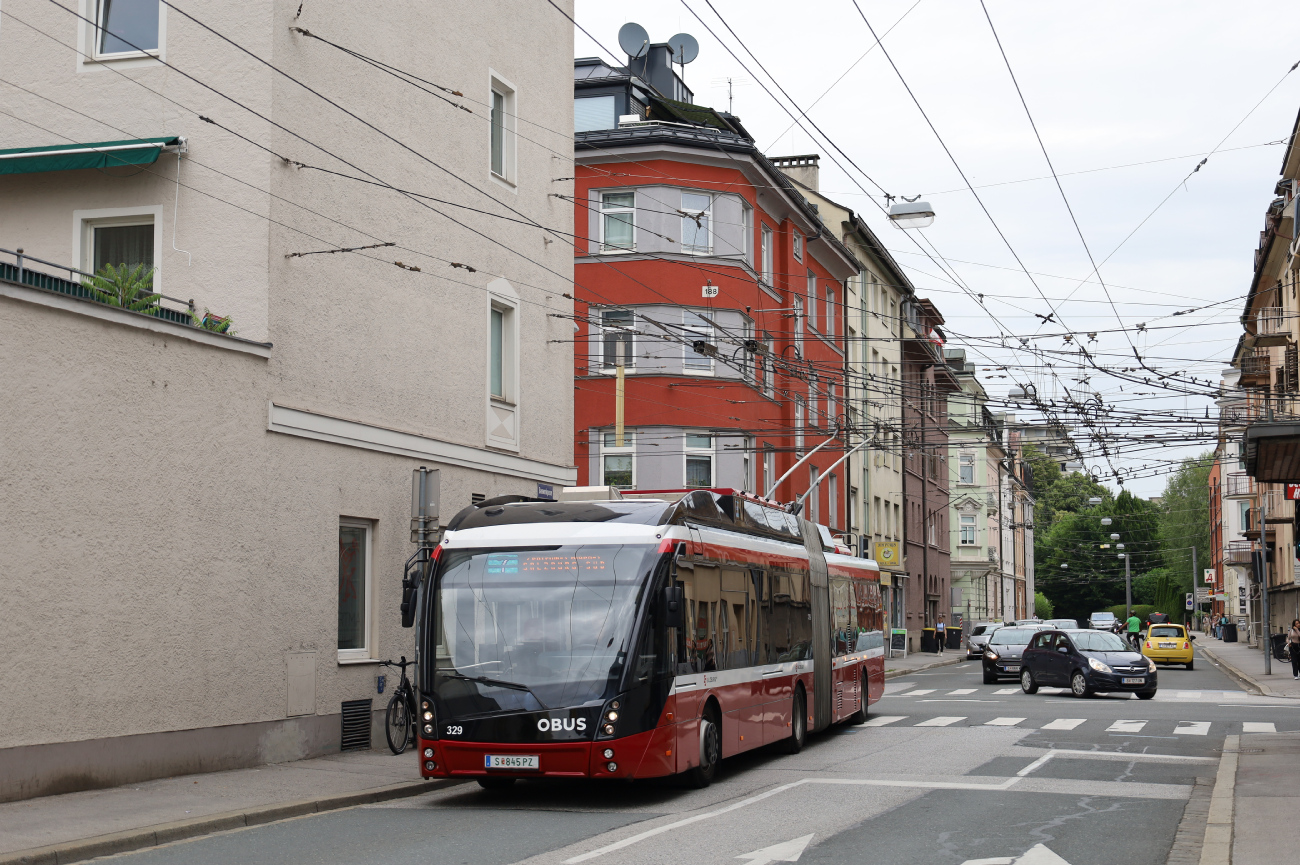 Зальцбург, Solaris Trollino III 18 AC MetroStyle № 329