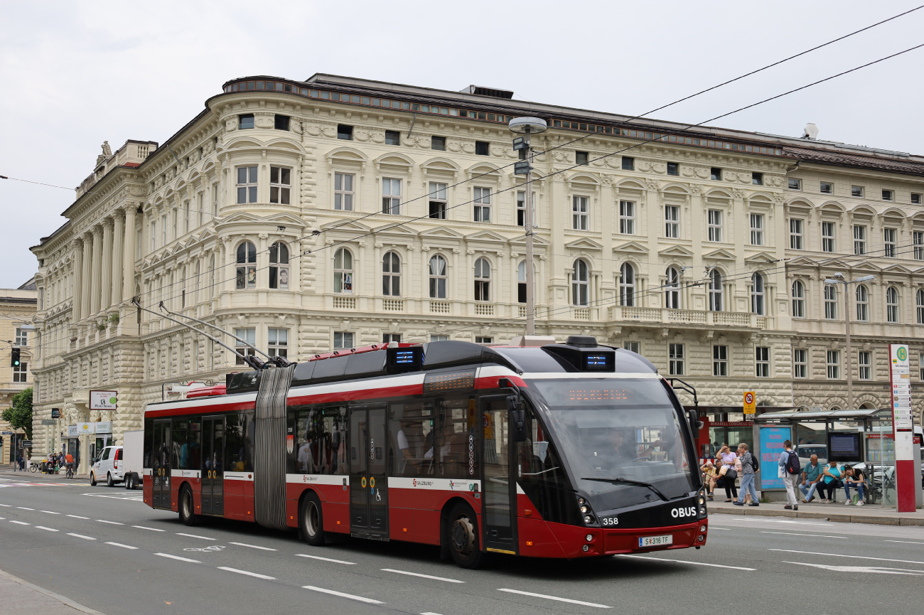 Зальцбург, Solaris Trollino III 18 AC MetroStyle № 358