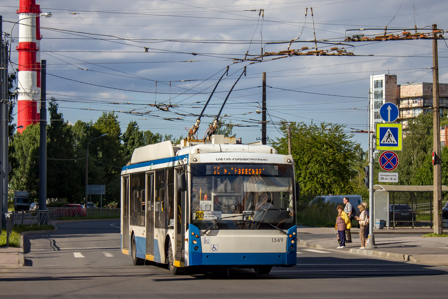 Санкт-Петербург, Тролза-5265.00 «Мегаполис» № 1349