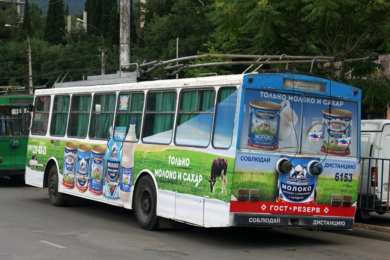 Крымский троллейбус, Škoda 14Tr11/6 № 6153