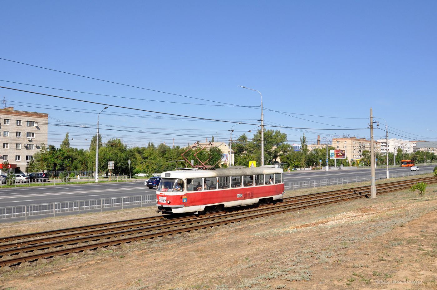 Volgograd, Tatra T3SU № 2692