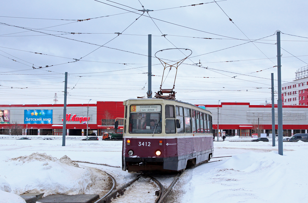 Нижний Новгород, 71-605 (КТМ-5М3) № 3412