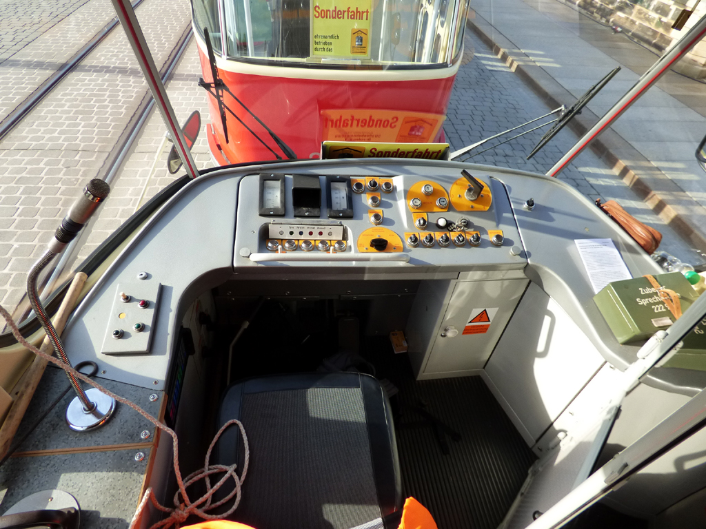 Drezda, Tatra T4D — 222 998 (201 315); Drezda — 150th anniversary of Dresden trams (24.09.2022)