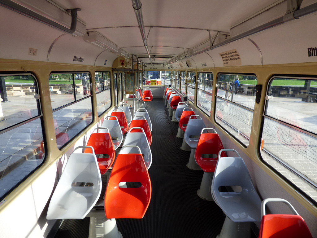 Drezda, Tatra T4D — 222 998 (201 315); Drezda — 150th anniversary of Dresden trams (24.09.2022)