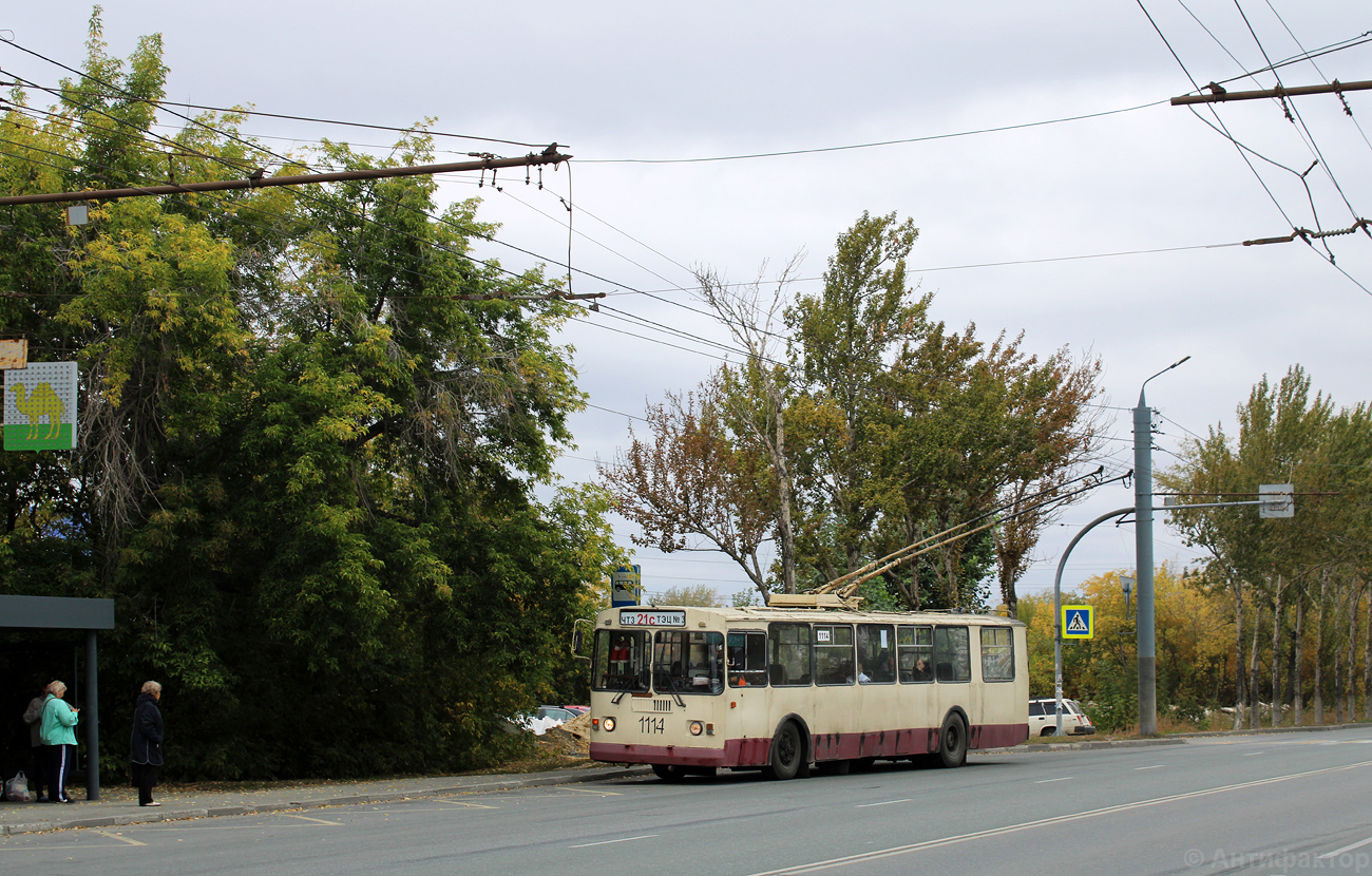 Челябинск, ЗиУ-682Г-012 [Г0А] № 1114